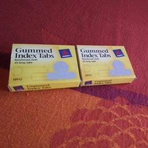 Avery Gummed Index Tabs #59112